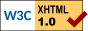 Valid XHTML